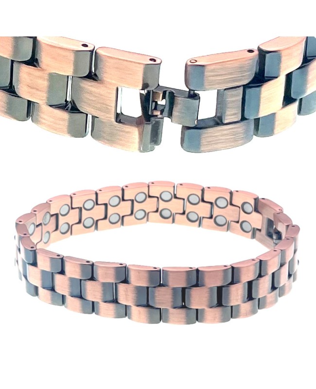 Bracelet magnétique cuivre Athena