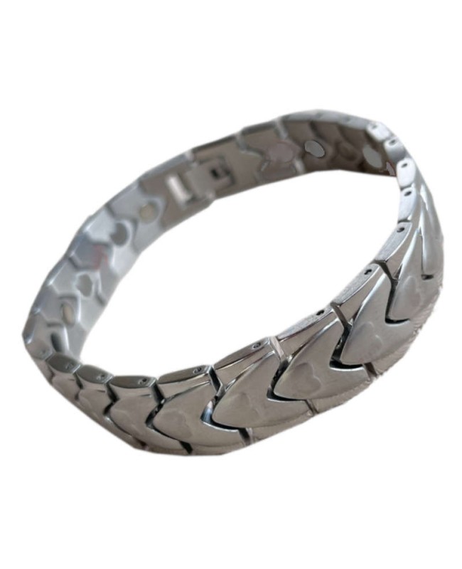 Bracelet magnétique acier - Fusain