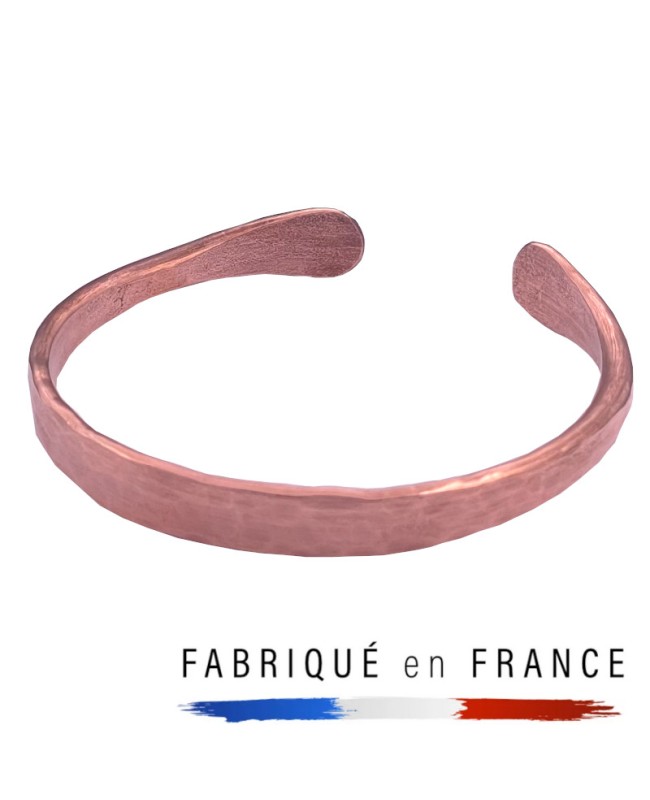 Bracelet artisanal en cuivre massif - Pendula