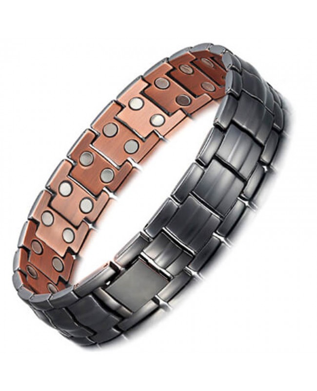 Bracelet magnetique cuivre ACAJOU, Bracelets Magnétiques Homme